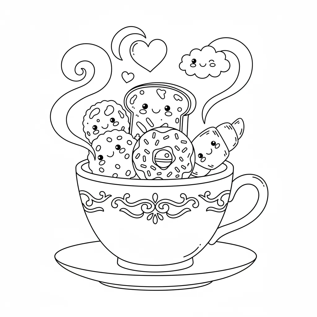 Tea Cup printable