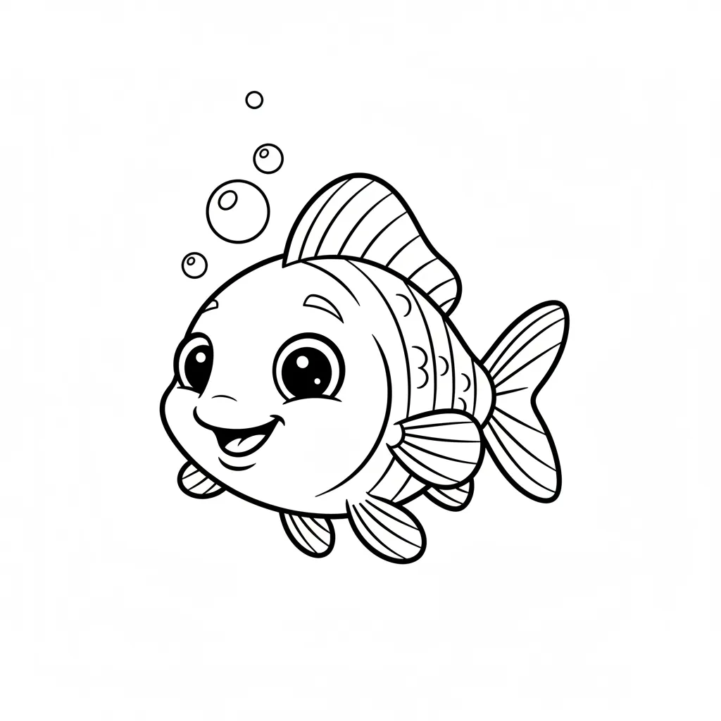 Tiny Fish printable