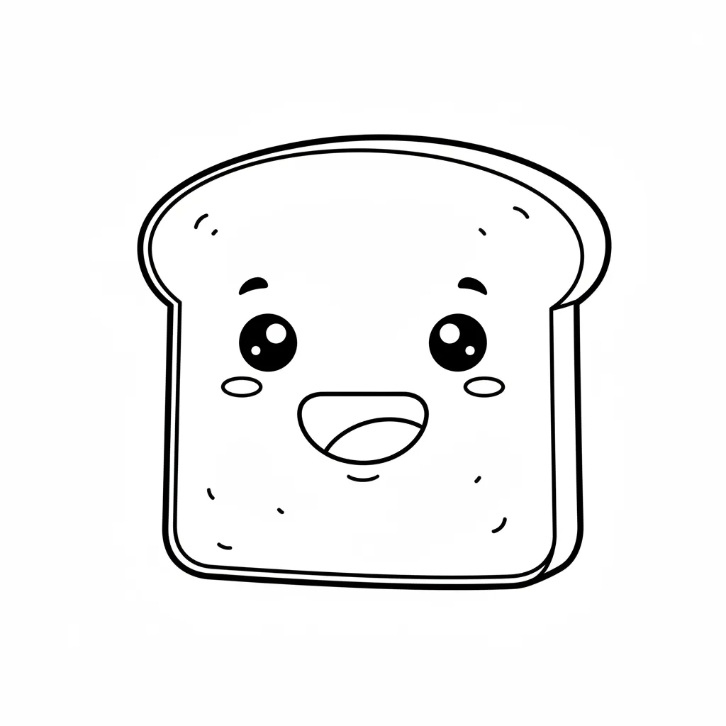 Toast Smile printable