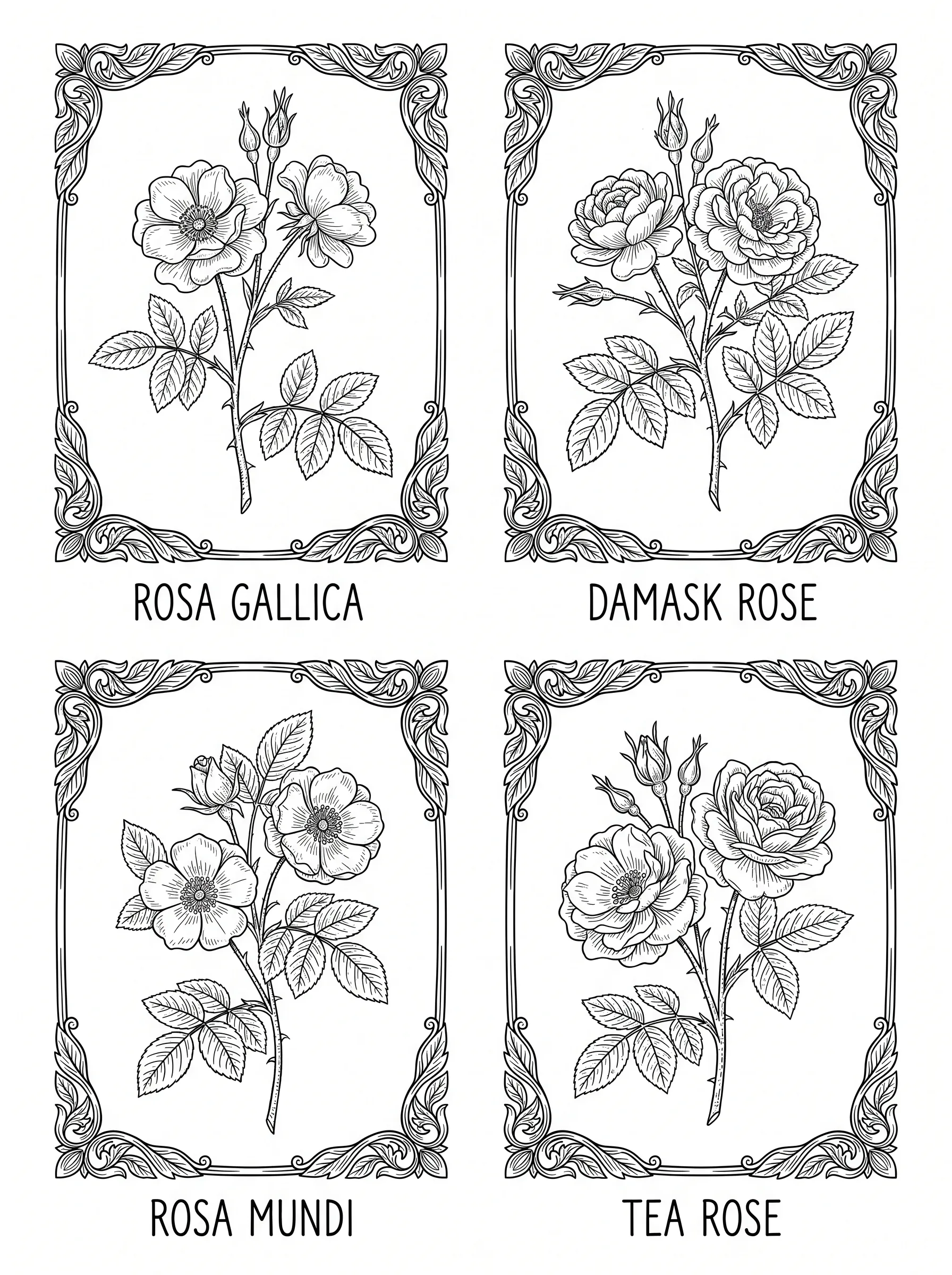 Vintage Botanical for Kids printable