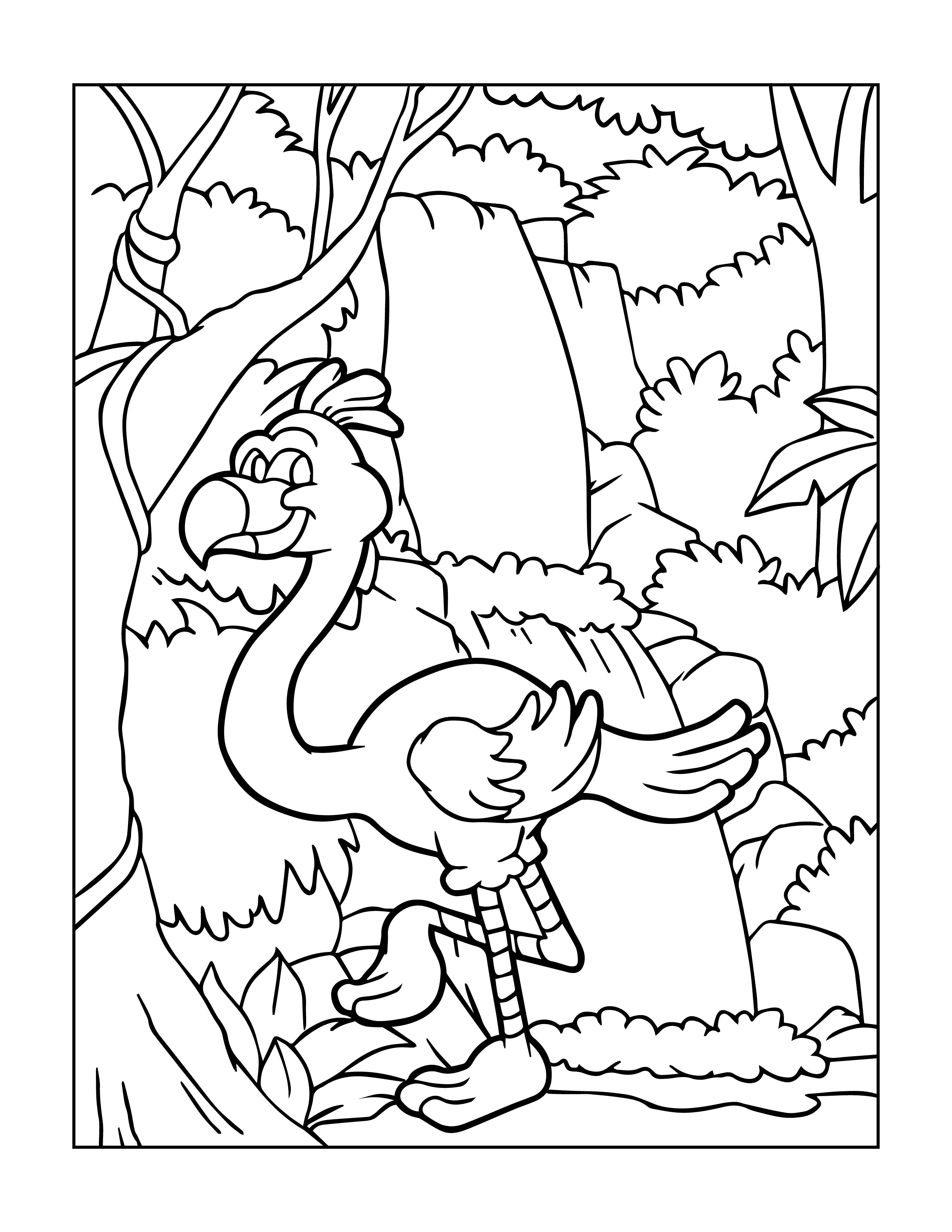 Wild Lion printable