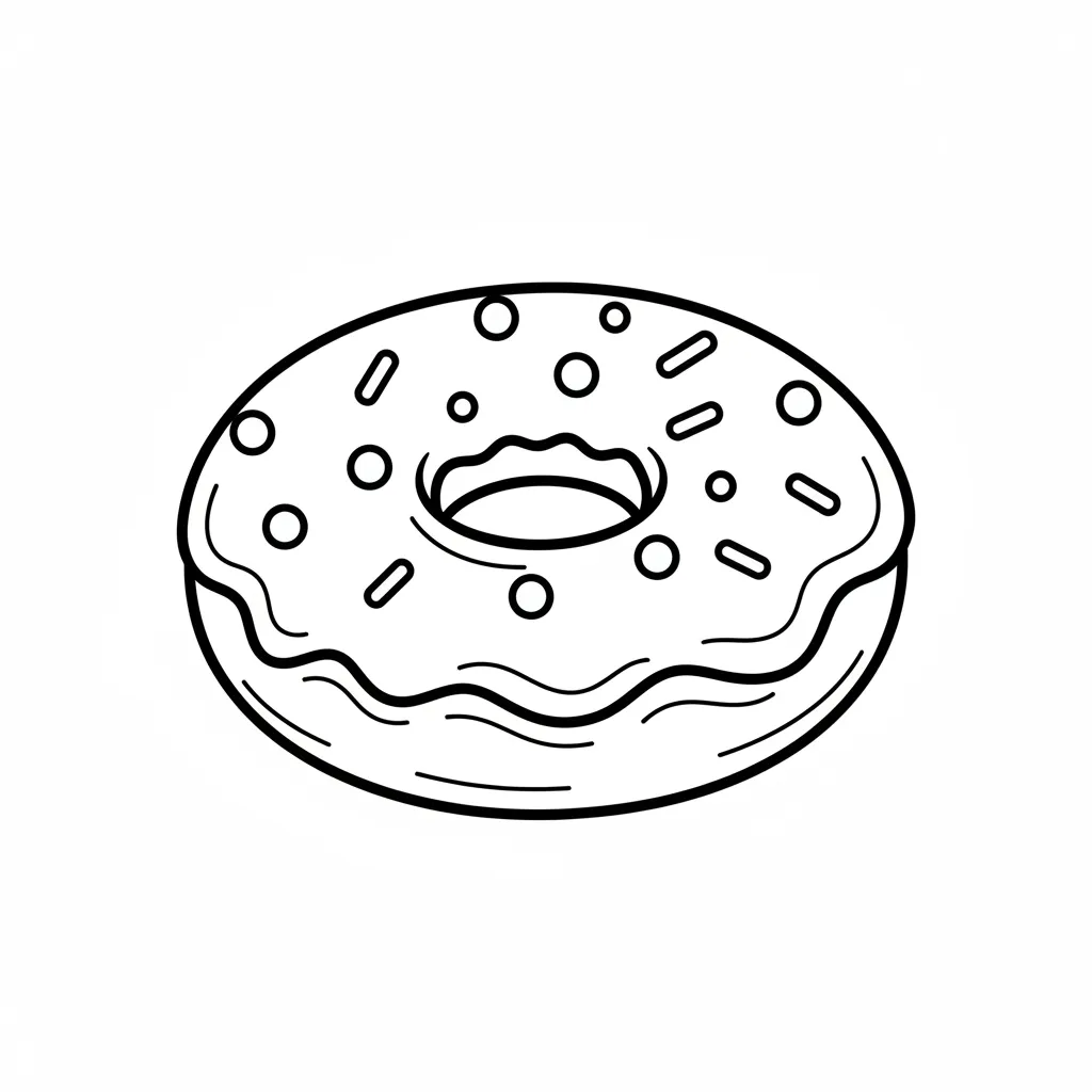 Yummy Donut printable