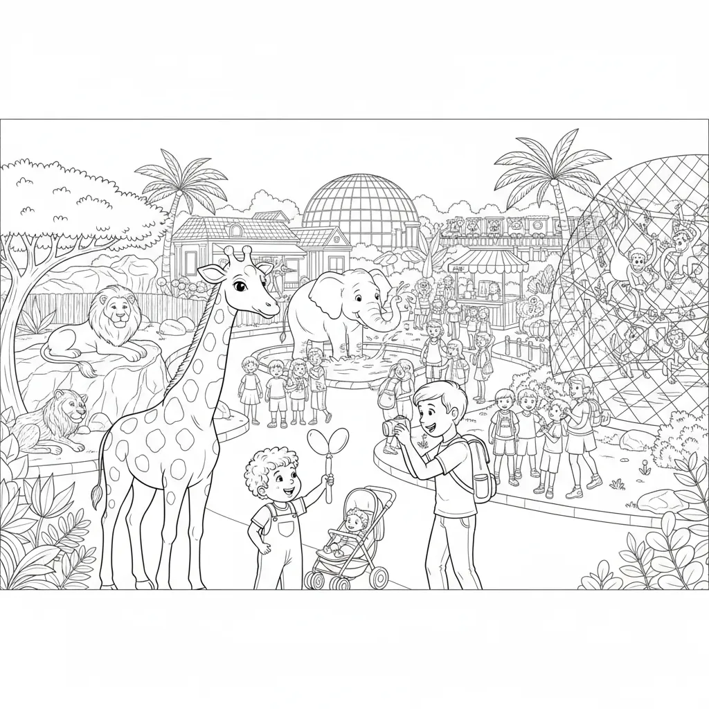 Zoo Visit printable